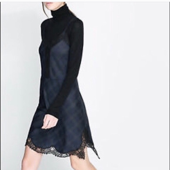 Zara Dresses & Skirts - Zara Lace slip dress